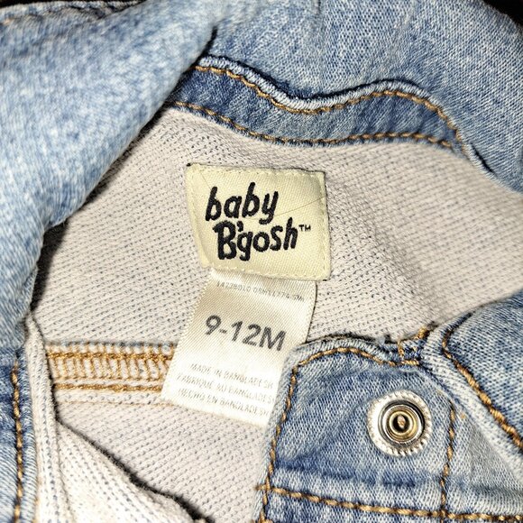 Baby B'gosh Denim Jean Jacket and Cat&Jack Super Stretch Skinny Sequin Jeans - Picture 5 of 8